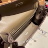エトゥープ 18 /Étoupe Grey シルバー金具  kellydanse-029 全手縫い エルメス ケリーダンス Kelly Dance swift スイフト 