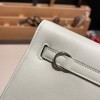 ヴェールフィズ 0S vertdeau fizz シルバー金具  kellydanse-033 全手縫い エルメス ケリーダンス Kelly Dance swift スイフト 