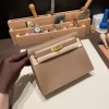 ベージュドゥワイマール D0 /Beige de Weimar  ゴールド金具  kellydanse-041 全手縫い エルメス ケリーダンス Kelly Dance evercolor エバーカラー 
