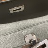 ヴェールアマンド 63/Vert Amande シルバー金具  kellydanse-042 全手縫い エルメス ケリーダンス Kelly Dance evercolor エバーカラー 