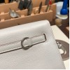 パールグレー 80 /Pearl Grey シルバー金具  kellydanse-044 全手縫い エルメス ケリーダンス Kelly Dance evercolor エバーカラー 