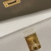 パールグレー 80 /Pearl Grey ゴールド金具  kellydanse-045 全手縫い エルメス ケリーダンス Kelly Dance evercolor エバーカラー 