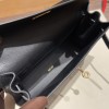ブラック 89 /Black ゴールド金具  kellydanse-048 全手縫い エルメス ケリーダンス Kelly Dance evercolor エバーカラー 