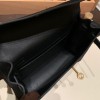 ブラック 89 /Black ゴールド金具  kellydanse-052 全手縫い エルメス ケリーダンス Kelly Dance evercolor エバーカラー 