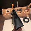 ブラック 89 /Black シルバー金具  kellydanse-053 全手縫い エルメス ケリーダンス Kelly Dance evercolor エバーカラー 