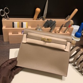 ベージュドゥワイマール  D0 /Beige de Weimar ゴールド金具  kellydanse-061 全手縫い エルメス ケリーダンス Kelly Dance swift スイフト 