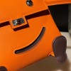 pictoswift 93 Orange シルバー金具 全手縫い エルメス ケリードールピクトKelly dole 
