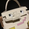 pictoI2 /Nata シルバー金具 全手縫い エルメス ケリードールピクトKelly dole 