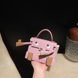 pictoX9 /Mauve Sylvestre 全手縫い    エルメス ケリードールピクトKelly dole 