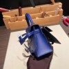 picto08 / bleu royal シルバー金具 全手縫い エルメス ケリードールピクトKelly  dole 