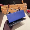 picto08 / bleu royal シルバー金具 全手縫い エルメス ケリードールピクトKelly  dole 