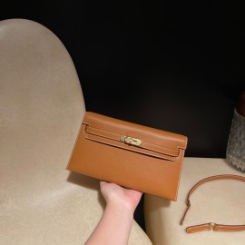 マダム Madame 37 /Gold ゴールド エルメス ショルダーバッグ レディース HERMES ケリー エラン Elan 