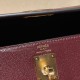 エルメス ショルダーバッグ レディース HERMES ケリー エラン Elan  シェブルミゾル Chevre シェブルミゾル Chevre 0G/Rouge Sellier ルージュセリエ kellyelan-010 全手縫い