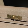 81/Gris Tourterelle   トゥルティエールグレー エルメス ショルダーバッグ レディース HERMES ケリー エラン Elan 