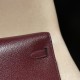 エルメス ショルダーバッグ レディース HERMES ケリー エラン Elan  シェブルミゾルChevre シェブルミゾルChevre 0G/Rouge Sellier  ルージュセリエ kellyelan-026 全手縫い