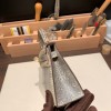 エルメスケリーミニ Kelly bag miniMini Kelly New stock  リザードナチュラ オンブレ 1B/Ombre ゴールド金具   kellymini-004 全手縫い