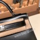 エルメスケリーミニ Kelly bag miniMini Kelly New stock  box  ボックスカーフ ブラック 89/ Black (Noir) シルバー金具 kellymini-011 全手縫い