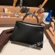 エルメスケリーミニ Kelly bag miniMini Kelly New stock  box  ボックスカーフ ブラック 89/ Black ゴールド金具   kellymini-012 全手縫い