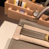 グリエレファント 8C /Elephant Grey ゴールド金具 kellymini-040 全手縫い  エルメスケリーミニ Kelly bag miniMini Kelly  New stock 