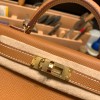 ヴォーエプソン Epsom ゴールド ck37 /Gold ゴールド金具 kellymini-052 全手縫い  エルメスケリーミニ Kelly bag miniMini Kelly  New stock 