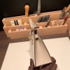 ヴォーエプソン Epsom クレ10 /Craie & トレンチ S2 /Trench ゴールド金具 kellymini-056 全手縫い  エルメスケリーミニ Kelly bag miniMini Kelly  New stock 