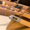 エルメスケリーミニ Kelly bag miniMini Kelly New stock  ヴォーエプソン Epsom セサミ 2S /Sesame シルバー金具 kellymini-094 全手縫い