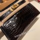 エルメスケリーミニ Kelly bag miniMini Kelly New stock  Alligateor ブラック 89 /Black (Noir) ゴールド金具 kellymini-103 全手縫い