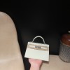 シルバー金具  0S vertdeau ヴェールフィズ  ヴォーエプソン Epsom  全手縫い  エルメスケリーミニ Kelly mini 29  シルバー金具