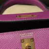 エルメスケリーミニ Kelly mini 20 ゴールド金具   P9 /Anemone アネモネ  ヴォーエプソン Epsom  全手縫い