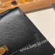 エルメス両面ケリー 不規則なデザイン ヴォーエプソン 89/Black (Noir) ブラック ゴールド金具   kelly-new-001 全手縫い