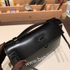 エルメス ポシェットケリー kelly pochette  box ボックスカーフ  ブラック 89 /Black (Noir) Black Hardware Pochette--006 全手縫い