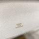 エルメス ポシェットケリー kelly pochette  Epsom ヴォーエプソン ホワイト 01 /White (Blanc) ゴールド金具 Pochette--011 全手縫い