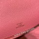 エルメス ポシェットケリー kelly pochette  Epsom ヴォーエプソン ローズコンフェッティ 1Q/Rose Confetti  ローズゴールド金具 Pochette--013 全手縫い