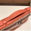 エルメス ポシェットケリー kelly pochette  Epsom ヴォーエプソン ローズティー 3L /Rose Tea シルバー金具 Pochette--014 全手縫い