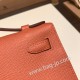 エルメス ポシェットケリー kelly pochette  Epsom ヴォーエプソン ローズティー 3L /Rose Tea ゴールド金具 Pochette--015 全手縫い