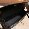 エルメス ポシェットケリー kelly pochette  swift スイフト ブラック 89/ Black (Noir) ゴールド金具 Pochette--042 全手縫い