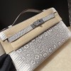 リザード エルメス ポシェットケリー kelly pochette 1B/Ombre   オンブレ
