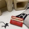 リザード エルメス ポシェットケリー kelly pochette Q5/ Rouse Casaque  ルージュカザック