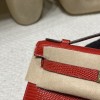 リザード エルメス ポシェットケリー kelly pochette Q5/ Rouse Casaque  ルージュカザック