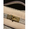 リザード エルメス ポシェットケリー kelly pochette 1B/Ombre    オンブレ