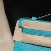 リザード エルメス ポシェットケリー kelly pochette  6u/ vert deau  ヴェールドー