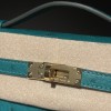 オーストリッチ エルメス ポシェットケリー kelly pochette  U4/Vert Vertigo  ヴェールヴェルティゴ