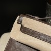 オーストリッチ エルメス ポシェットケリー kelly pochette  47/Chocolat  ショコラ