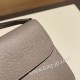 ケリーロング トゥー・ゴー Kelly to go  ヴォーエプソン epsom  M8/Gris Asphalt  グリアスファルト シルバー金具  kellyto-005 全手縫い