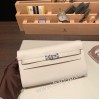 ケリーロング トゥー・ゴー Kelly to go  ヴォーエプソン epsom  10/Craie クレ シルバー金具  kellyto-039 全手縫い