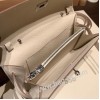 ケリーロング トゥー・ゴー Kelly to go  ヴォーエプソン epsom  10/Craie クレ シルバー金具  kellyto-039 全手縫い