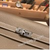 ケリーロング トゥー・ゴー Kelly to go  ヴォーエプソン epsom  18/Étoupe Grey エトゥープ シルバー金具  kellyto-041 全手縫い