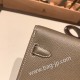 ケリーロング トゥー・ゴー Kelly to go  ヴォーエプソン epsom  18/Étoupe Grey (Étoupe)  エトゥープ ゴールド金具   kellyto-045 全手縫い