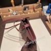 ケリーロング トゥー・ゴー Kelly to go  ヴォーエプソン epsom  55/Rouge H  ルージュアッシュ ゴールド金具   kellyto-049 全手縫い