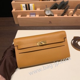 ケリーロング トゥー・ゴー Kelly to go  ヴォーエプソン epsom  2S/Sesameセサミ ゴールド金具   kellyto-050 全手縫い